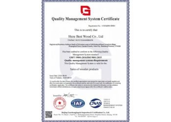 ISO 9001:2015 Quality Management System Certificate